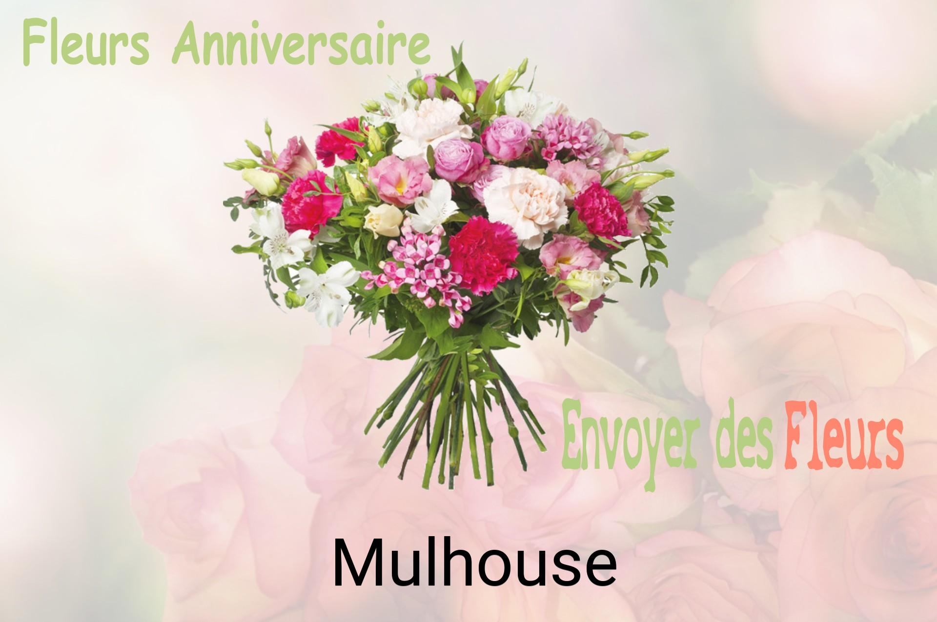 Bouquet de fleurs d’anniversaire livré à Mulhouse