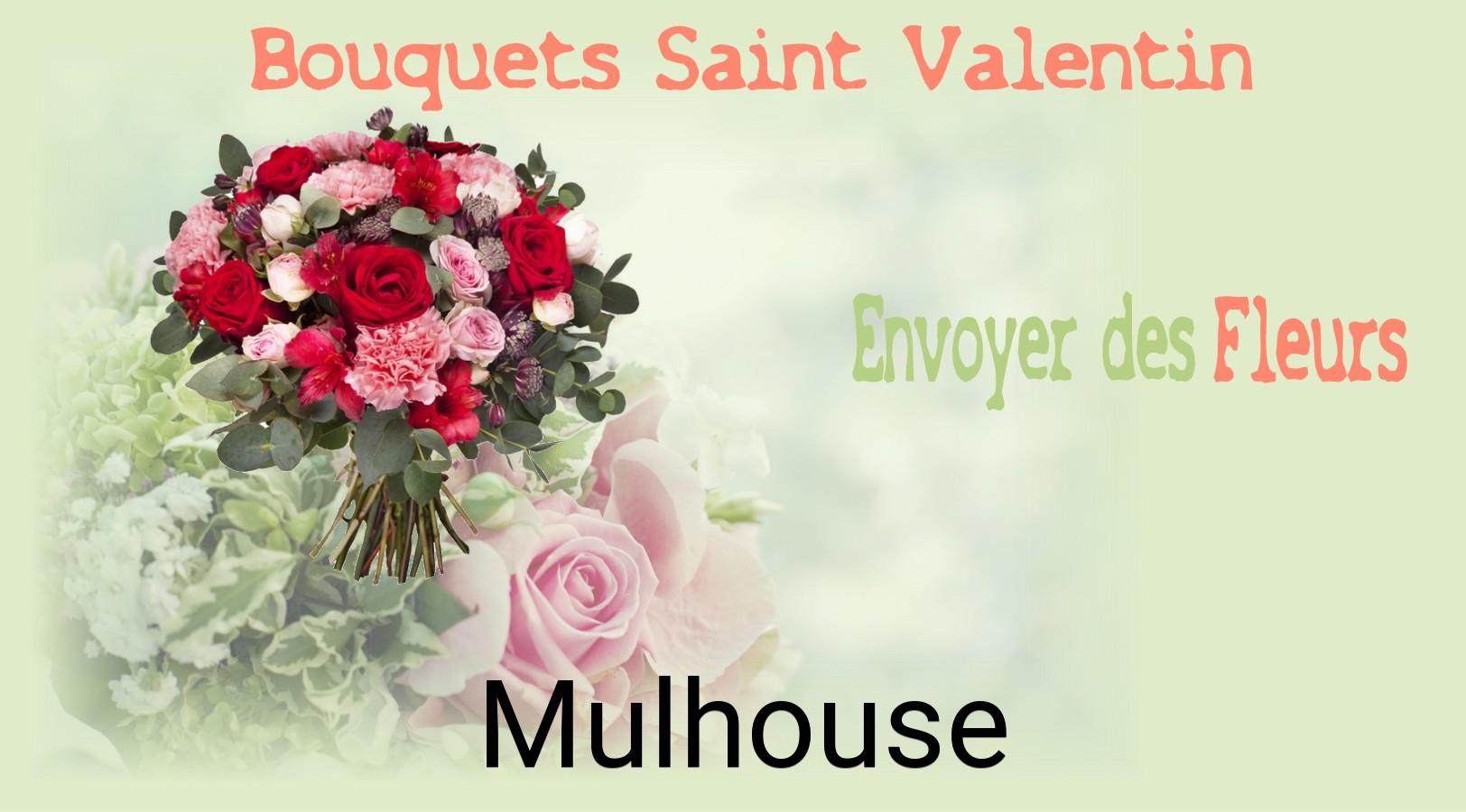 Roses de Saint-Valentin livrées à Mulhouse
